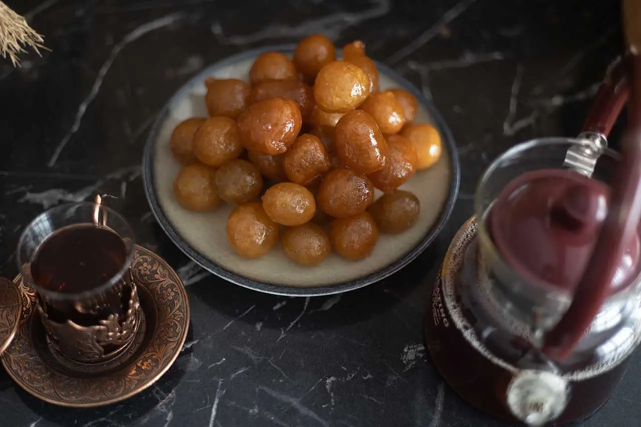 Saray lokması - lokma tatlısı - lokmacı