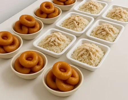 Mevlüt Pilavı Dağıtımı ve Mevlüt Pilavcısı - Tavuklu Pilav - Tavuklu Mevlüt Pilavı